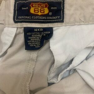 route 66 cargo colored jeans!